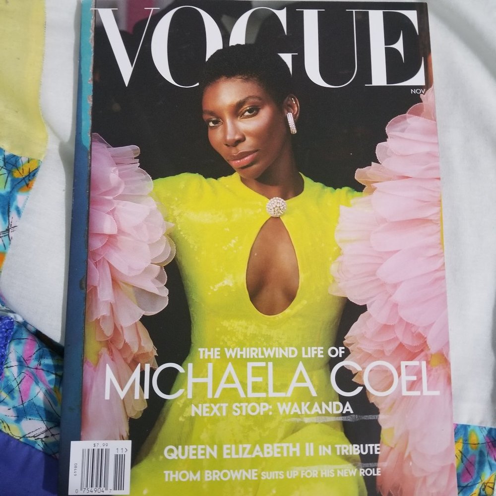 Vogue Magazine | Michaela Coel | November 2022